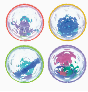 Nuby Bubbly Buds Bath Toys image 1
