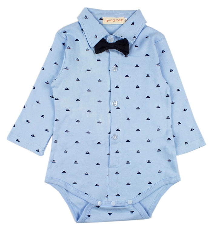 Baby Blue Tuxedo 4pcs Formal Wear Outfit image 2