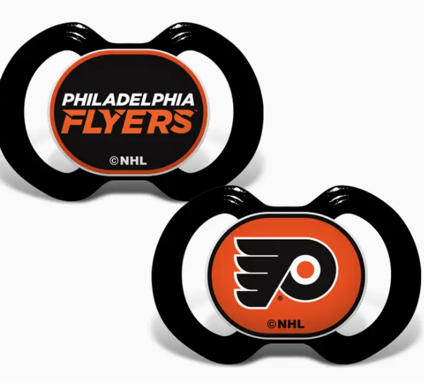 2 pack; Sports Pacifiers image 3