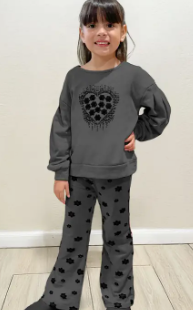 2-piece Floral Set With Scrunchie image 0