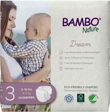 Bambo Nature Dream Baby Diapers image 2