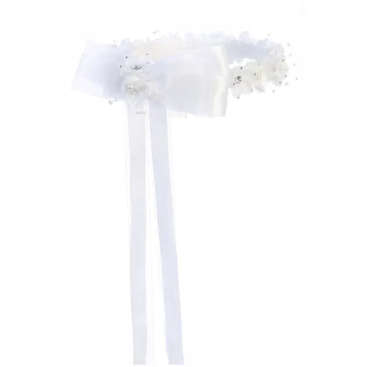 Gem Pearl Flower Crown image 1