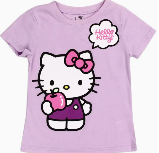 Purple Hello Kitty T-Shirt image 0