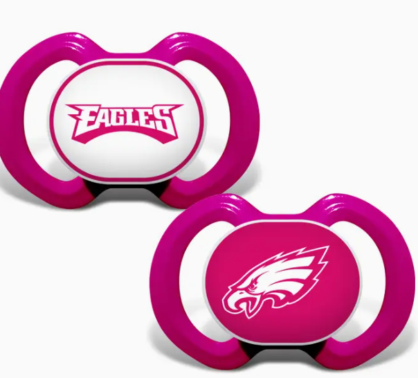 2 pack; Sports Pacifiers image 2