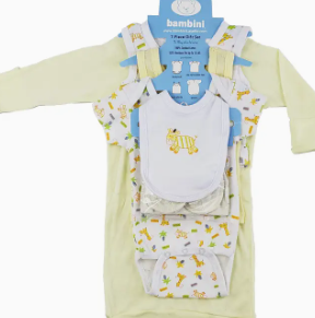 7-Piece Pastel Interlock Hanging Gift Set image 2