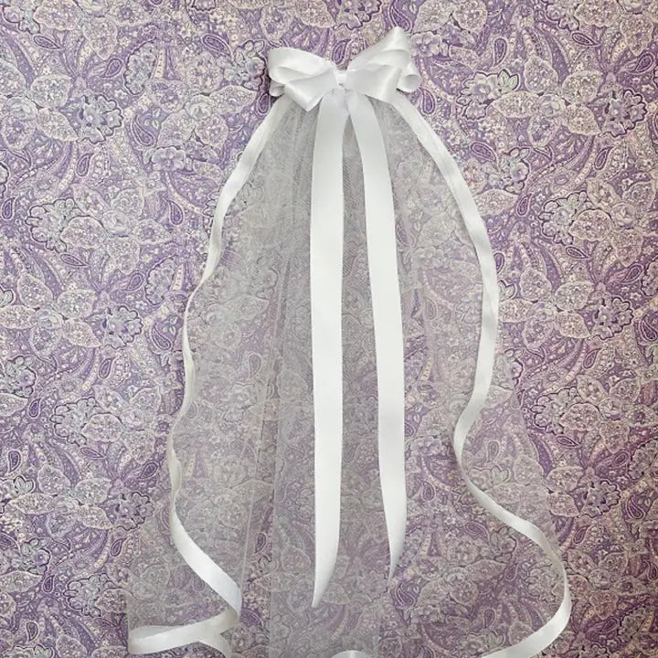 First Communion White Veil image 0