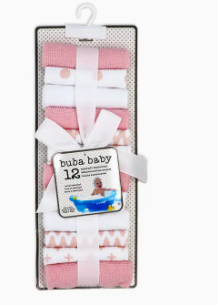 12 pack; Microfibre Washcloths image 0