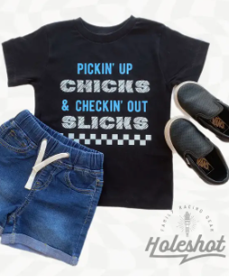 Pickin Up Chicks Tee or Onesie image 0