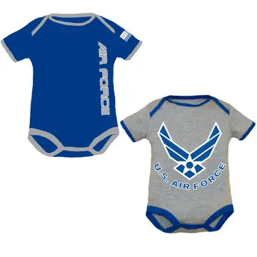 Air Force 2 Pack Baby Bodysuits image 0