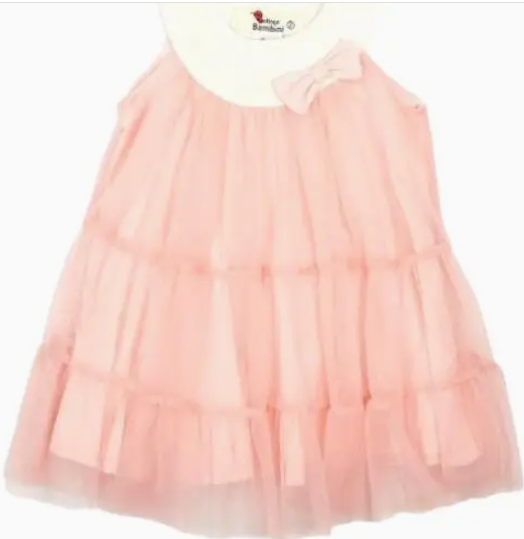 Pink Mesh Dress image 0
