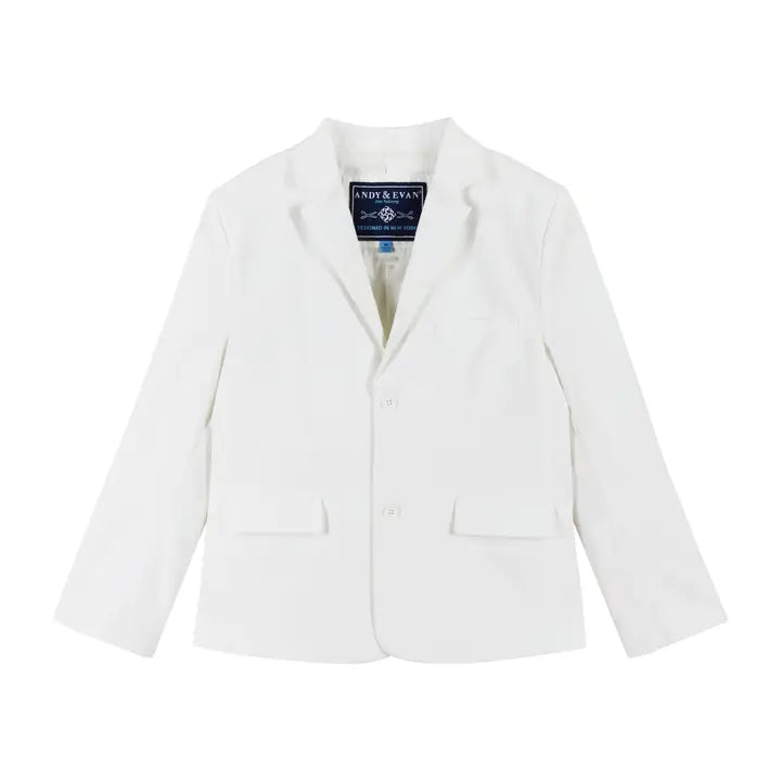 Boys Tween 4-Piece White Suit Set image 1