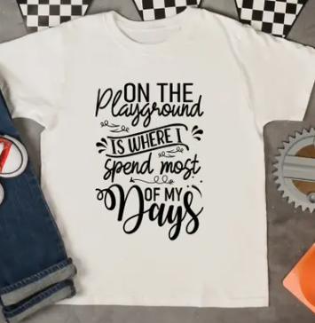 "On The Playground" Tee image 0