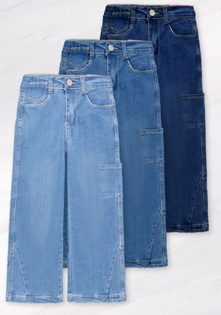 Girls Toddler's Relaxed Fit Jeans image 0