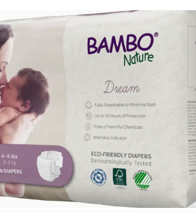 Bambo Nature Dream Baby Diapers image 0