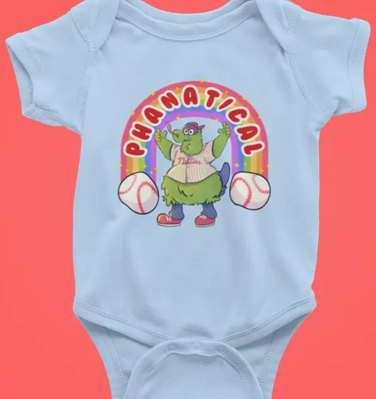 Philadelphia Phillies Phanatical Onesie image 0
