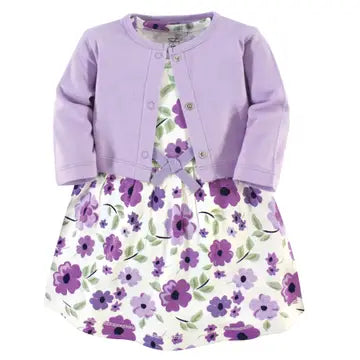 Touched By Nature Cotton Dress and Cardigan image 0