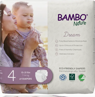 Bambo Nature Dream Baby Diapers image 3
