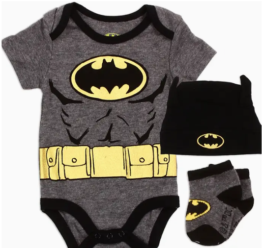 Batman Newborn 3-Piece Set image 0